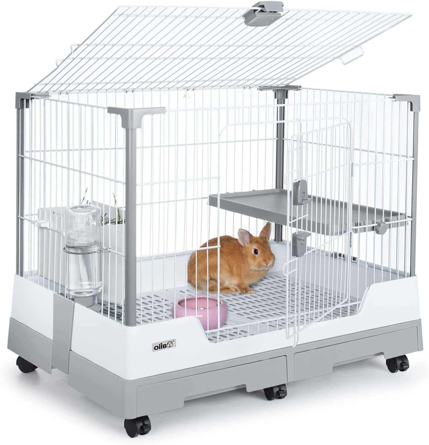 OIIBO Small Animal Cage for Rabbit