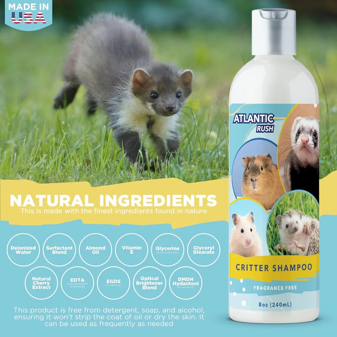 Best shampoo for guinea pig - Critter shampoo natural ingredients