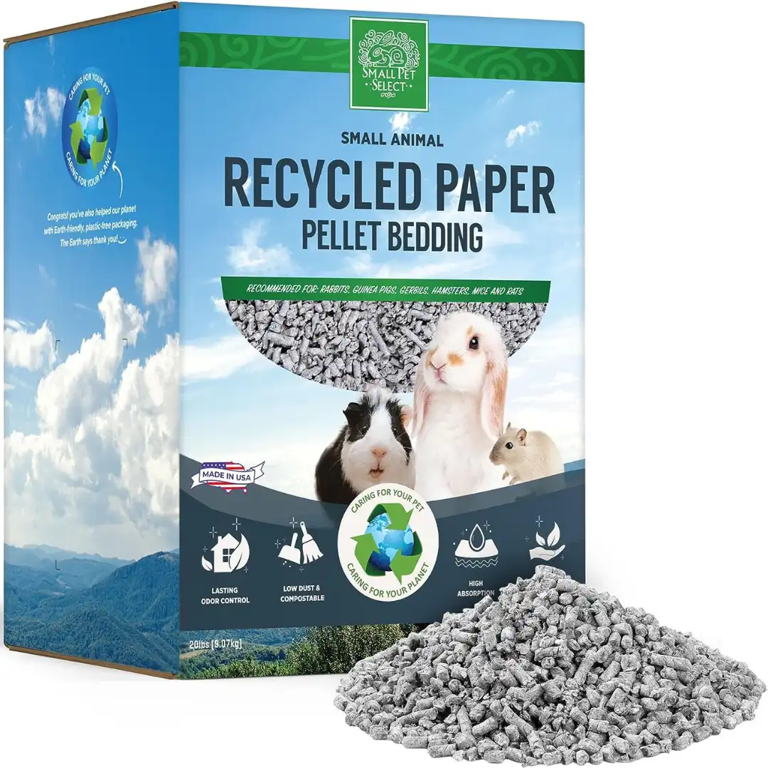Best rabbit litter - Small pet select recycled paper bedding product box