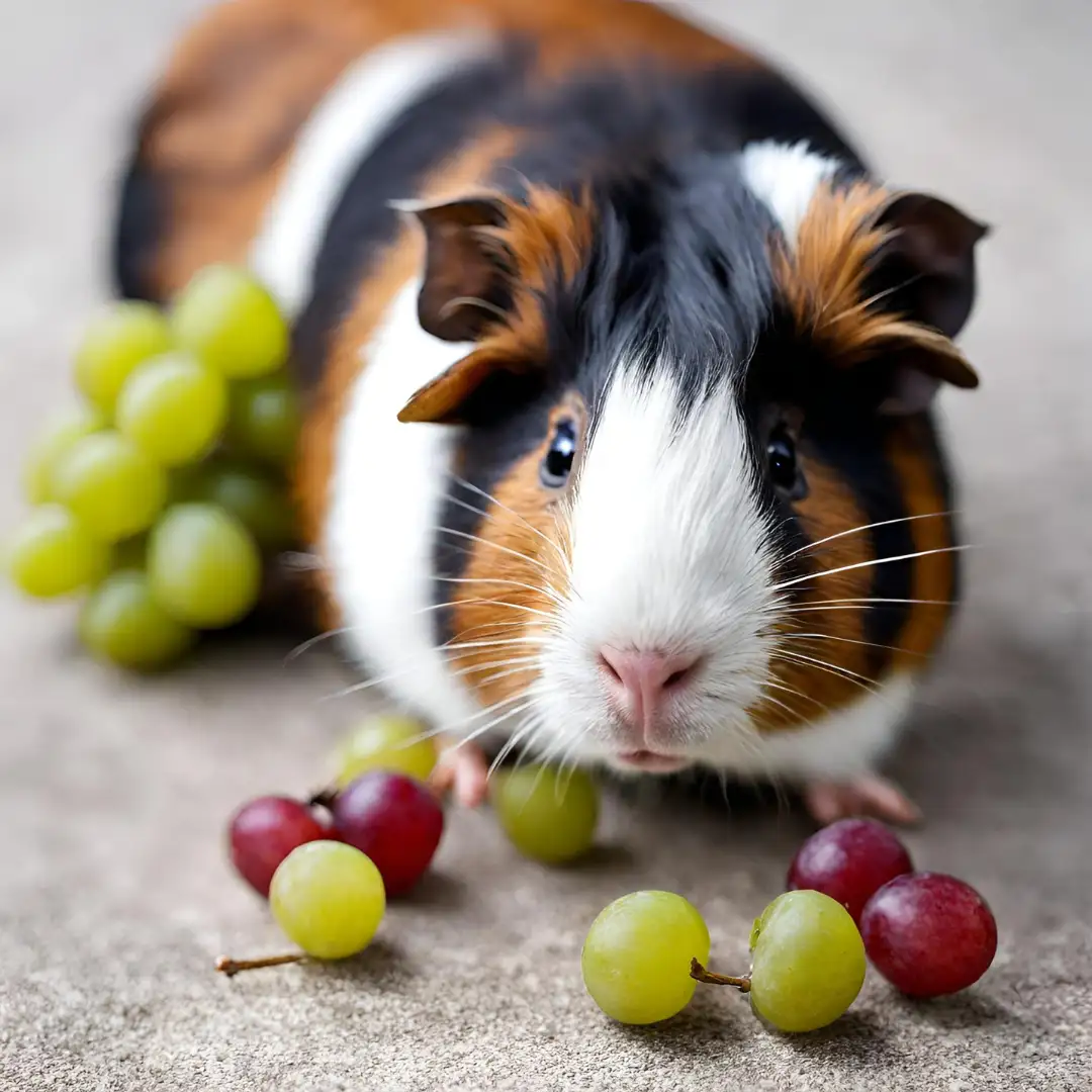 Can guinea pigs eat grapes? How to serve grapes